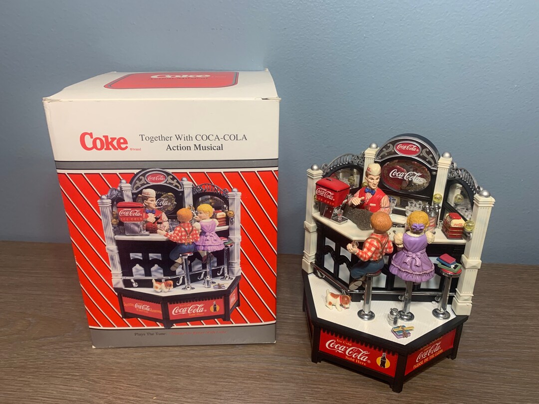 Vintage 1990s Rare Collectible Together With Coca-cola Coke