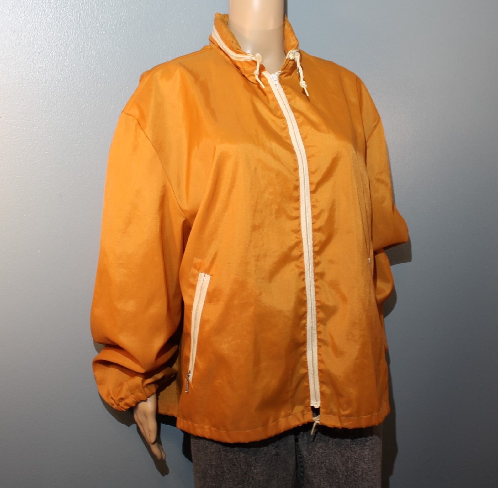 Vintage 1940's-1950's Fox Knapp Sportswear XL Orange | Etsy