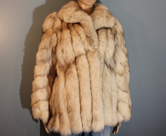 SAGA FOX fur jacket