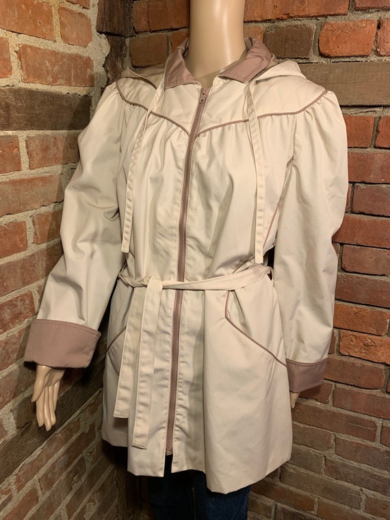 Vintage 1970s Learsi Beige Spring Jacket Women’s … - image 1