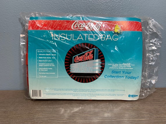 Vintage 1990s Coca-Cola Collectible Insulated Bag… - image 3