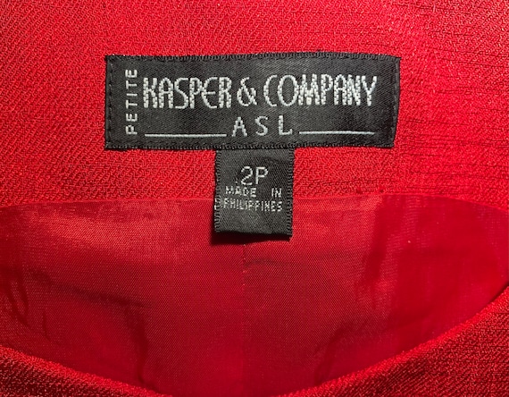 Vintage 1980s Kasper & Company ASL Women’s XS Pet… - image 3