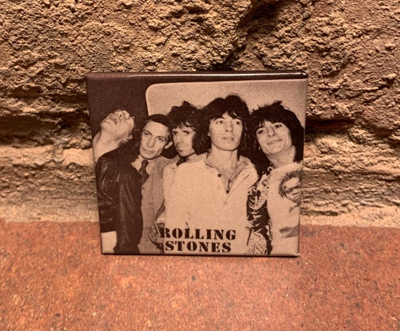 Rare Vintage 1970s-1980s Rolling Stones Black and… - image 3