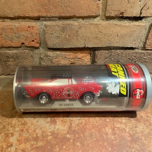 Vintage 1999 Coca-Cola Tyco Canned Heat &#39;57 Chevy Bel Air Radio Control Auto Neu in Verpackung