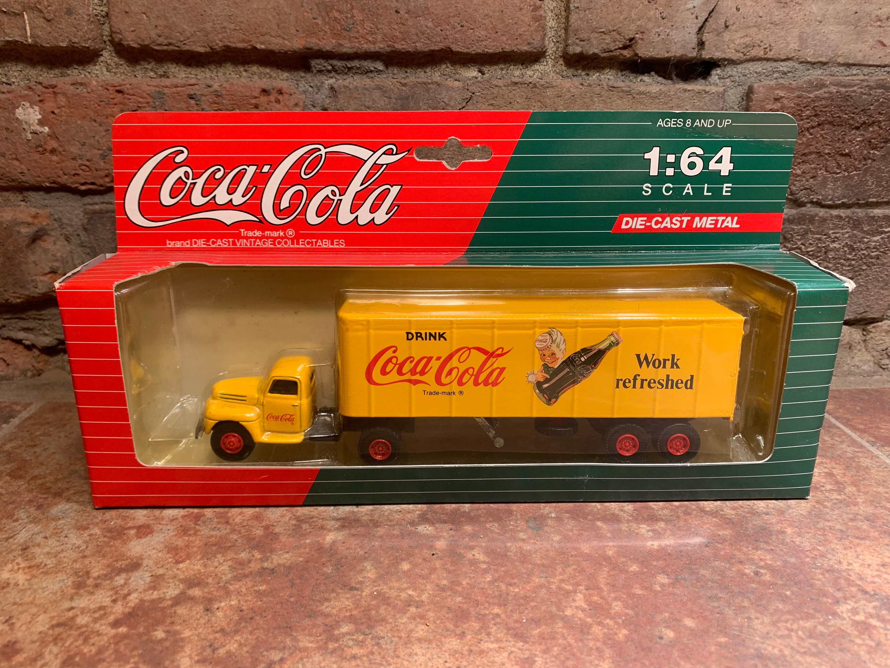 1993 Coca-cola Vintage Vehicles Collectible 1950s 1/64 Scale