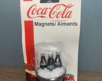 Vintage 1997 Always Coca-Cola Bucket of Ice-Cold Cola Collectible Magnet Item No. 51657 New in Package