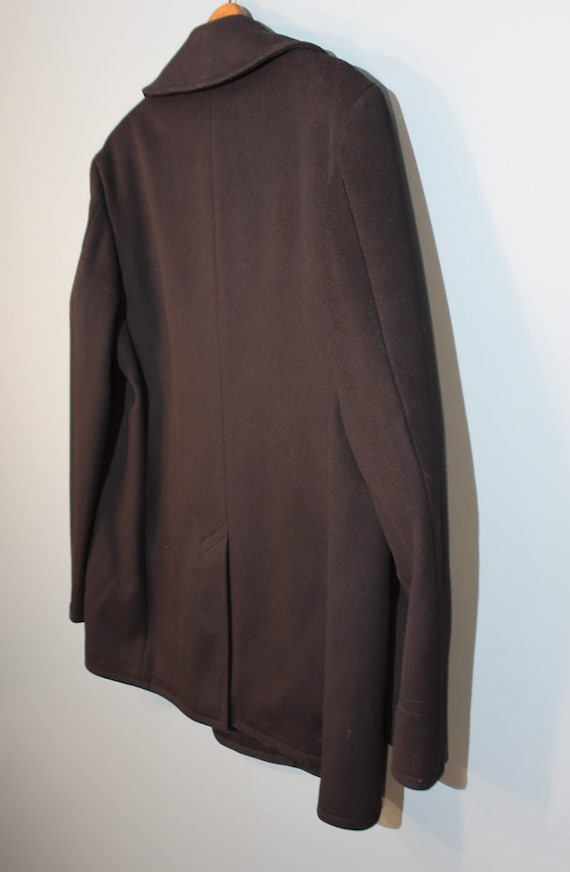 Vintage 1940s US Navy Wool Peacoat Naval Clothing Depot