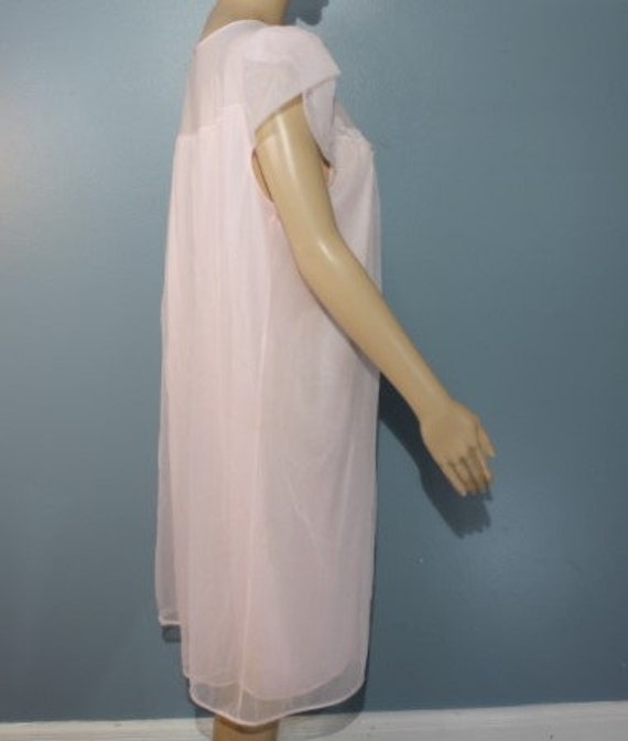 Vintage 1960s-1970s Gaymode Penneys Light Pink Sh… - image 5