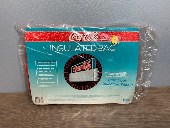 Vintage 1990s Coca-Cola Collectible Insulated Bag… - image 1