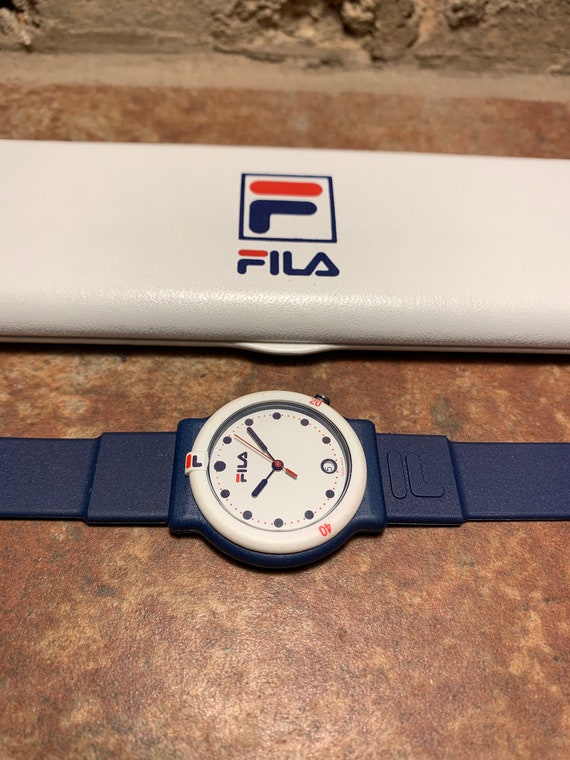 Vintage 1980s-1990s FILA Water Resistant Swiss Ma… - image 4