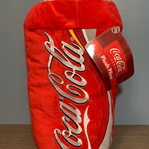 Vintage 1990s Coca-Cola Can Collectible Plushy Toy New with Tags