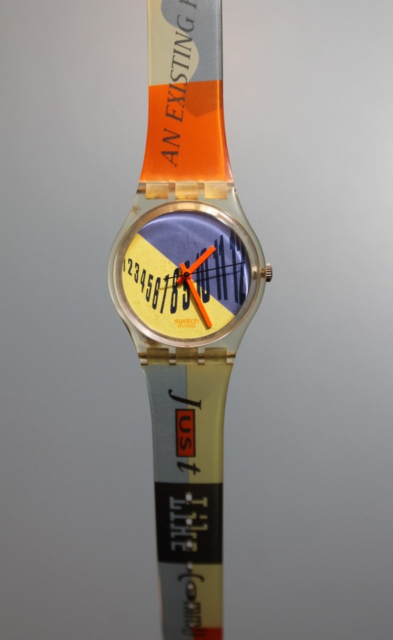 Vintage Original Swatch Watch "An Existing Head J… - image 1