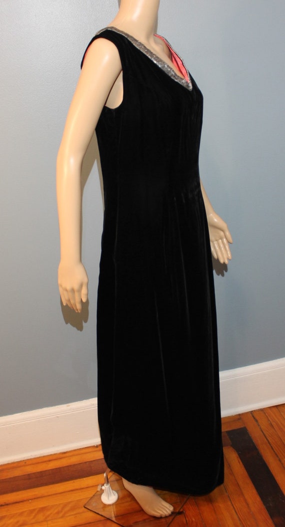 Vintage 1940s-1950s Gottlieb Armao Elegant Black … - image 2