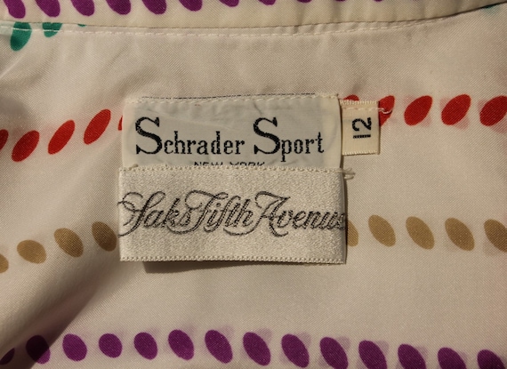 Vintage 1960's Schrader Sport New York Saks of Fi… - image 7