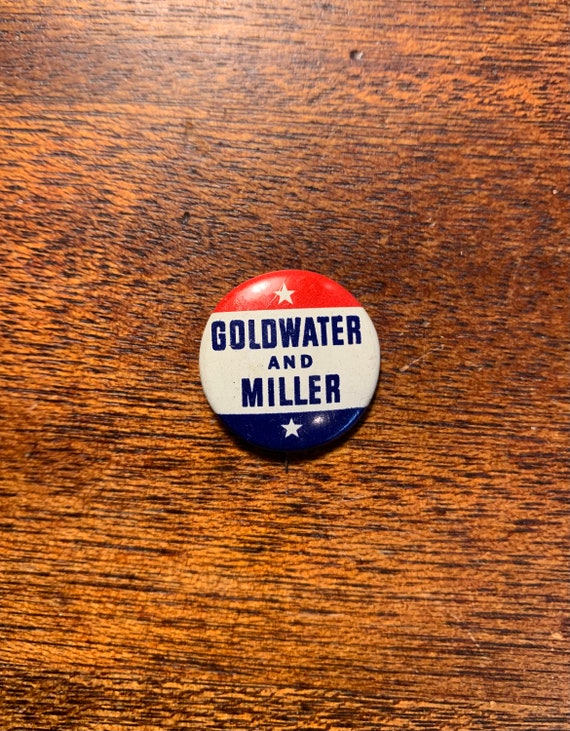 Vintage 1960s Goldwater and Miller Presidential E… - image 6
