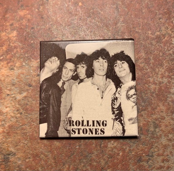 Rare Vintage 1970s-1980s Rolling Stones Black and… - image 10