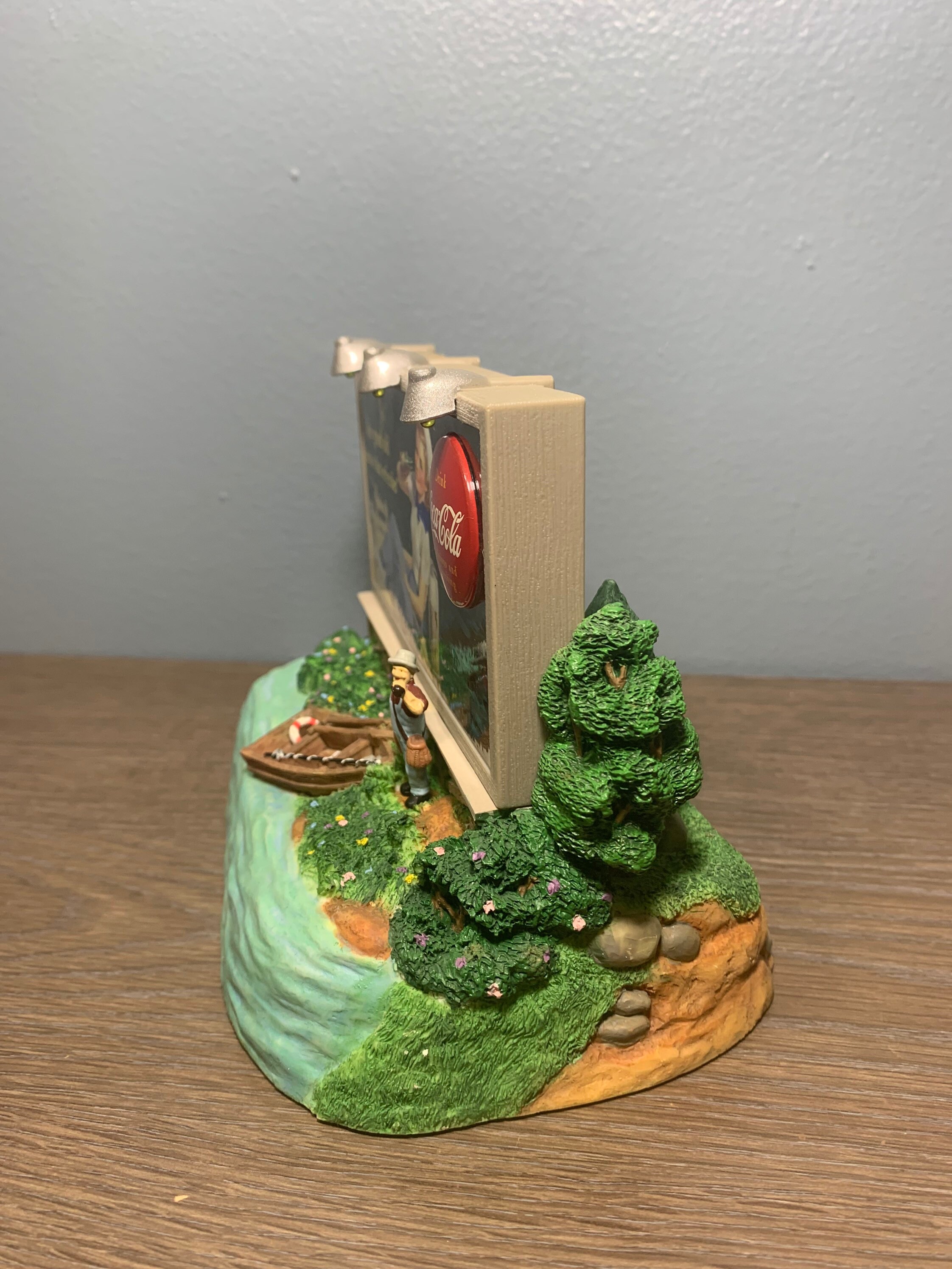 Vintage 1990s Collectible Coca-cola Spring Billboard Musical Bank 