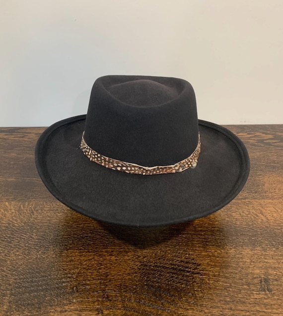 Wool Bollman Vintage Hunter Green Hat With Black Band Bollman – Hats.com main image 4