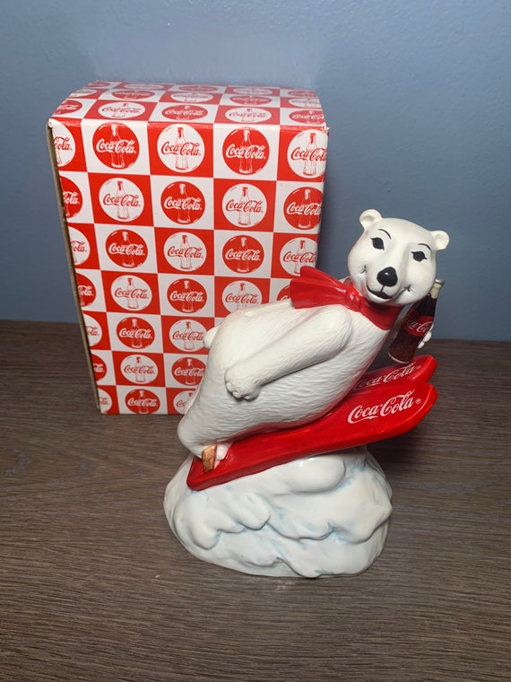 クリスマス ヴィンテージ ポーラーベア ライト デコレーション コカ
