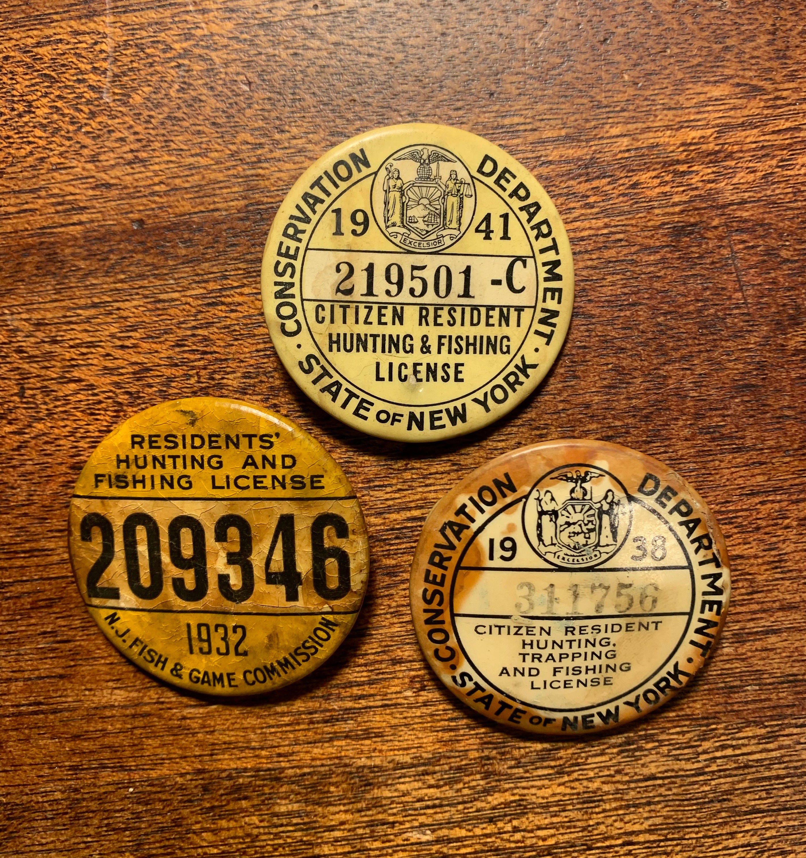 Vintage 1930s-1940s New York Dept. of Conservation Residents - Etsy  Singapore