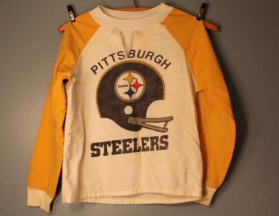 Vintage 1960s Handmade Pittsburgh Steelers Kids T… - image 6