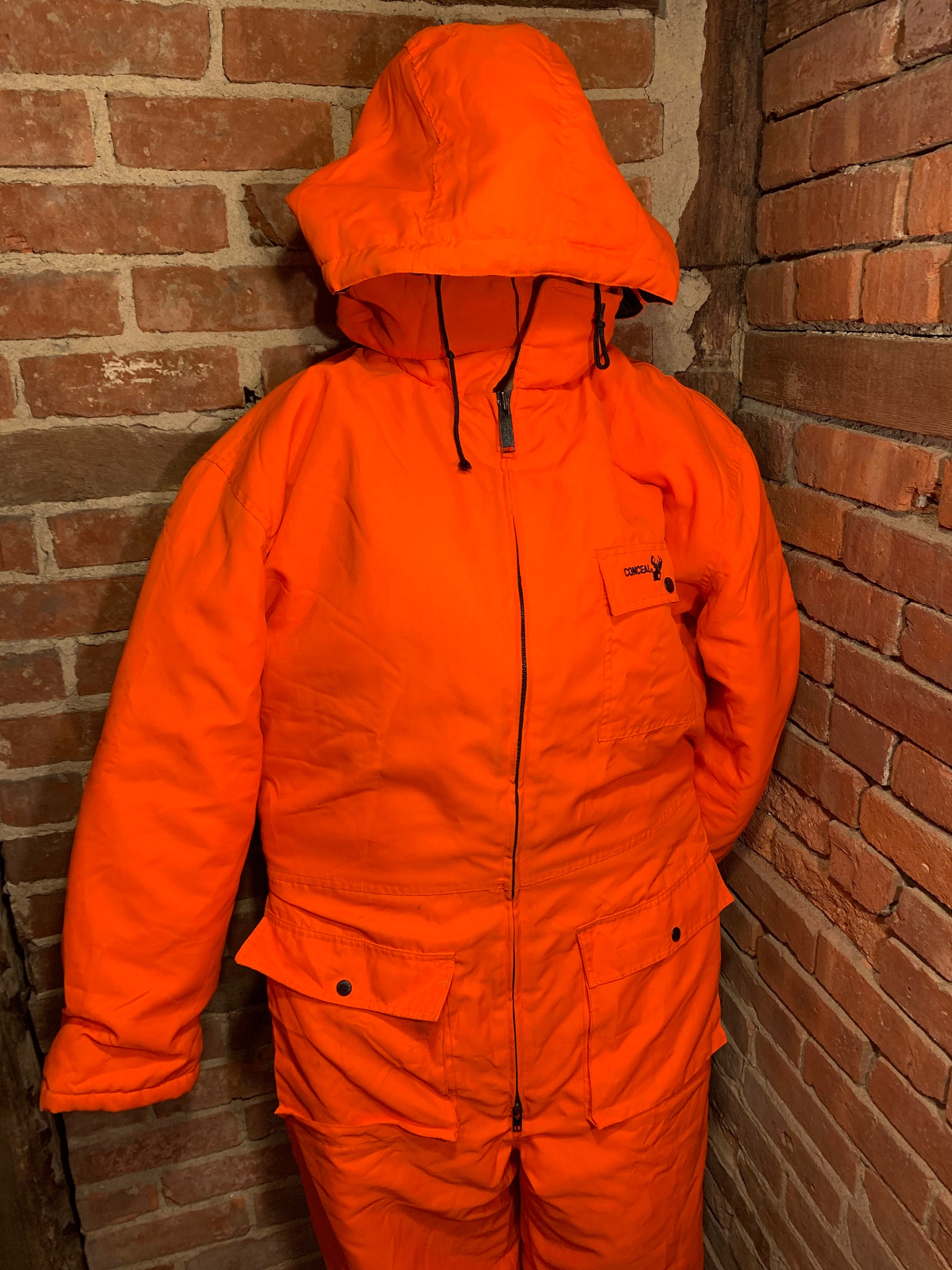 Vintage 1980s-1990s Winchester Fluorescent Orange Safety