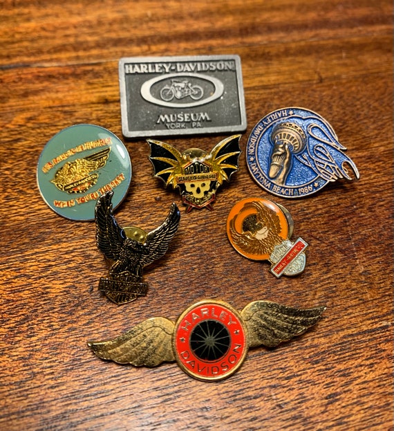Vintage 1980s Assorted Harley Davidson Motorcycles Collectible