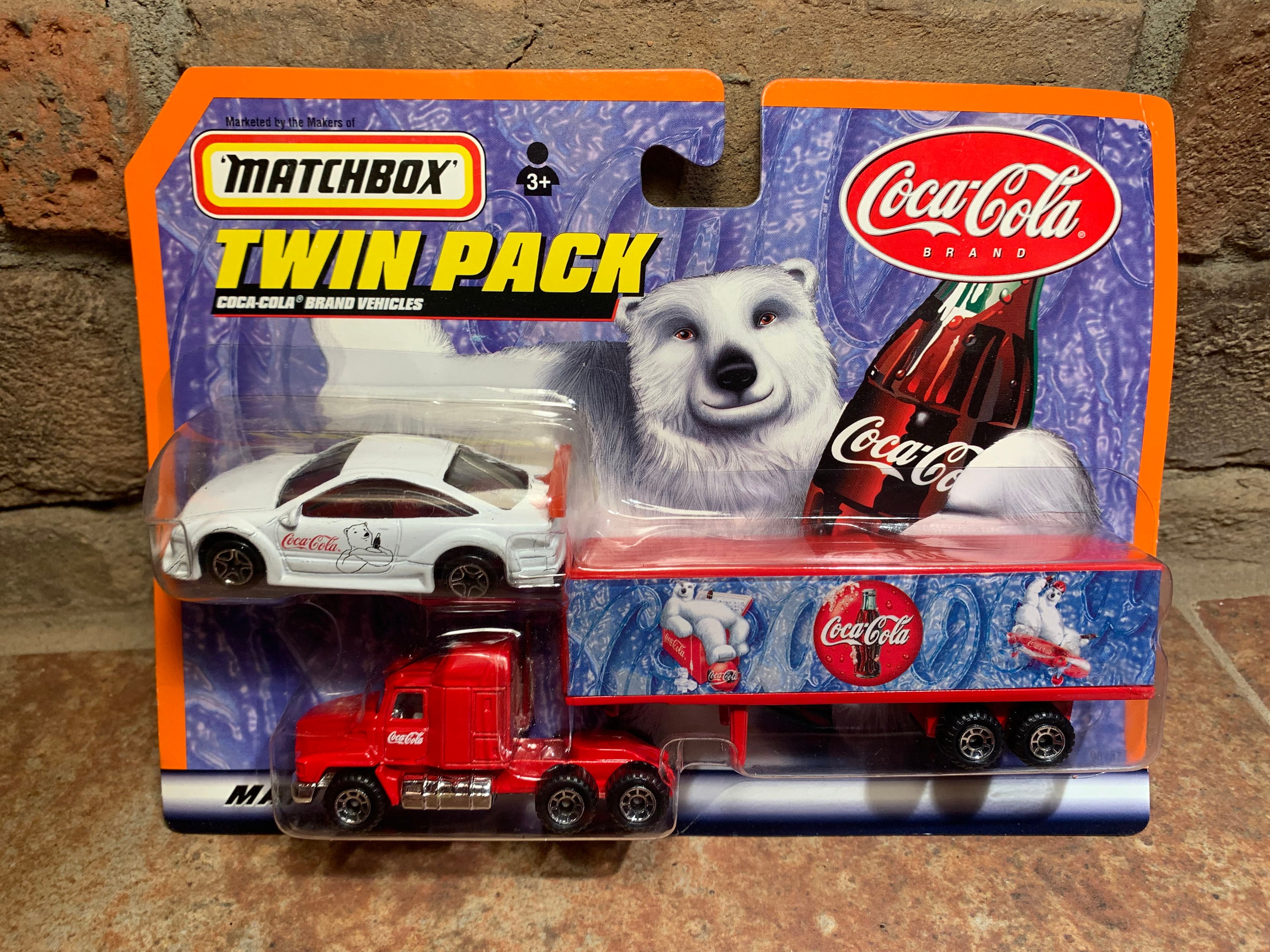コカコーラ マッチボックストラック トレーラー メタル製 サンタトラック コカ・コーラ クリスマス トレーラー (ミニカー) - ホビーサーチ