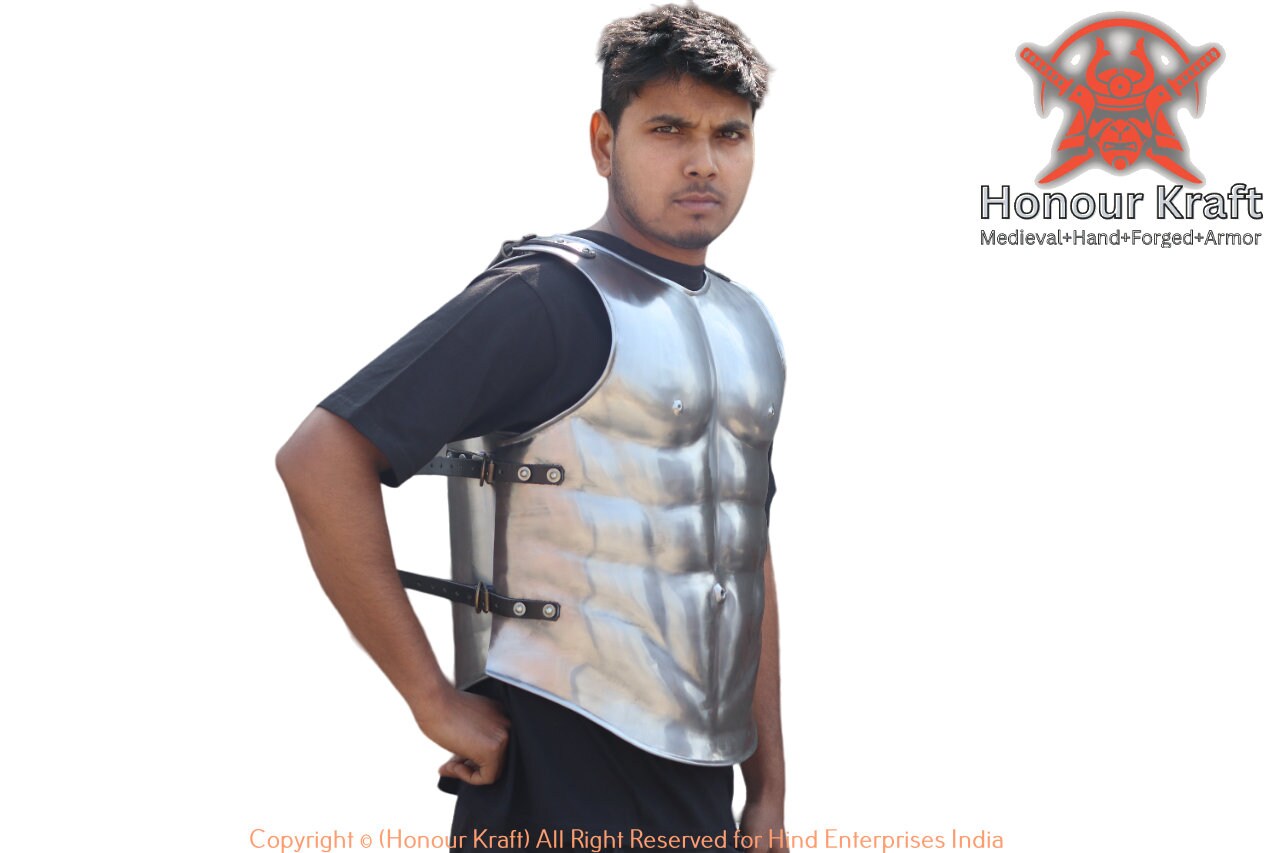Lorica Musculata Steel Body Armor - Medieval Reenactment - Etsy