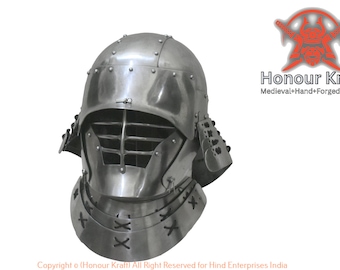 Samurai helm Japanse helm 'ZUNARI' voor gepantserde gevechten Buhurt/SCA/middeleeuwse stalen pantser vechthelm