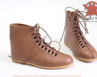 Spätmittelalterliche Stiefel Römer Stiefel Stiefel Schuhe