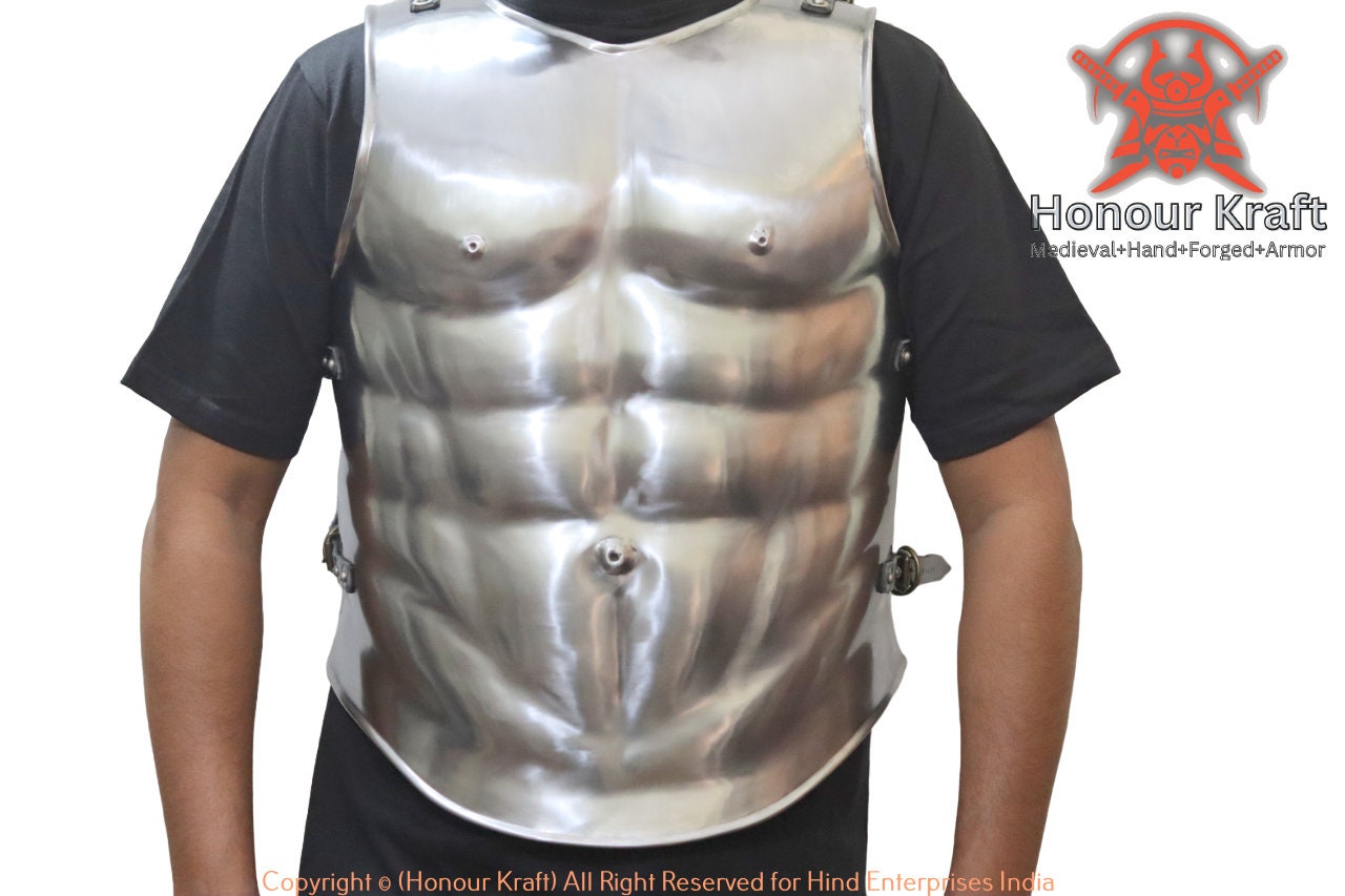 Lorica Musculata Steel Body Armor - Medieval Reenactment - Etsy
