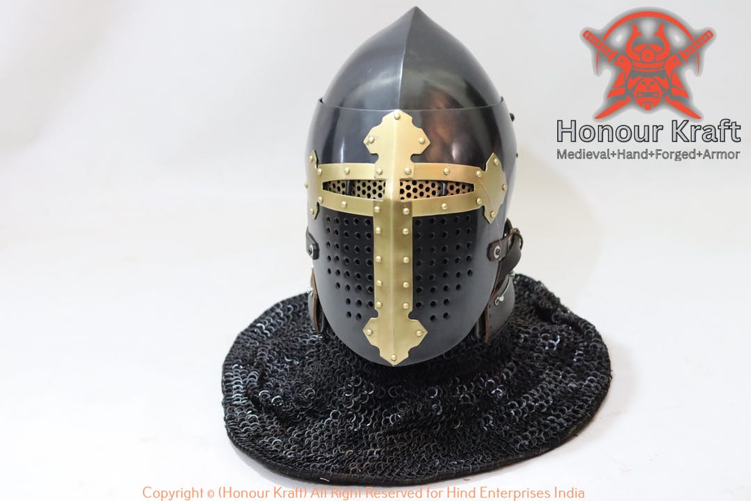 Helmet (ROA) Romance of Alexander, Designed for Serious Buhurt and HMB ...