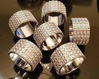 Wedding Napkin Rings Etsy