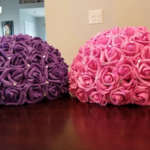 Half Moon Flower Ball, Wedding Centerpiece, Half Pomanders, FlowerBall Centerpiece, Centerpieces Arrangements, Half Kissing Ball