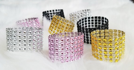 Sparkle napkin rings deals