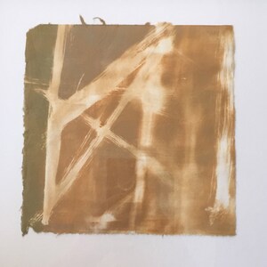 Abstract Framed Art Print- Monotype