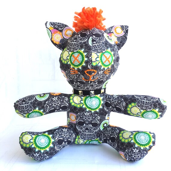 halloween cat plush