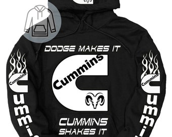 Dodge makes it cummins shakes it hoodie new arrivals