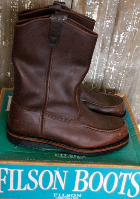 filson rubber boots