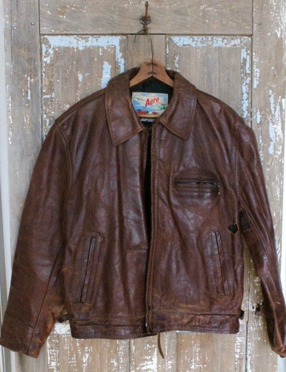 Vintage Horsehide Aero Leather 