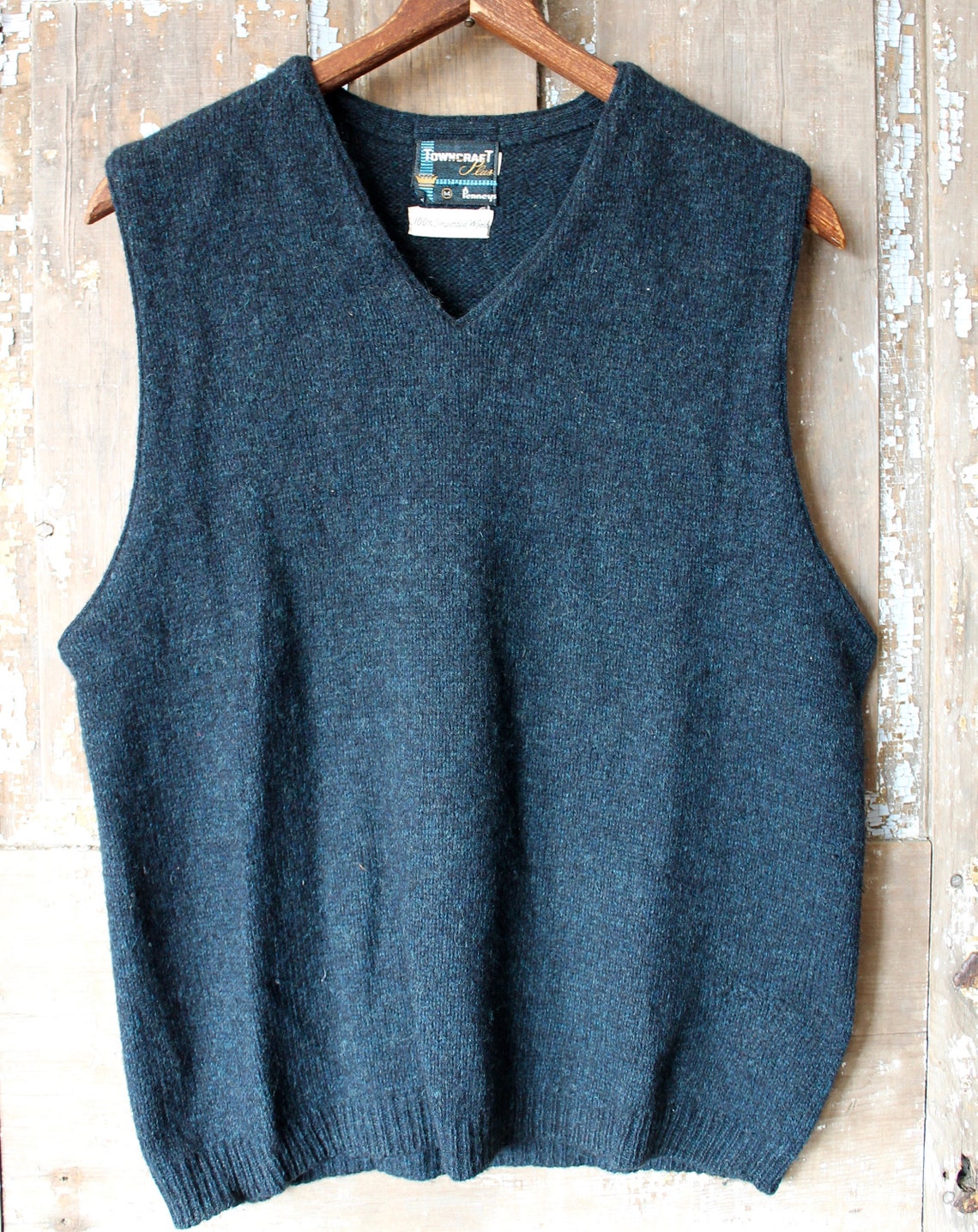 JC Penney Sweater 1950's Vest Men's Medium Etsy UK
