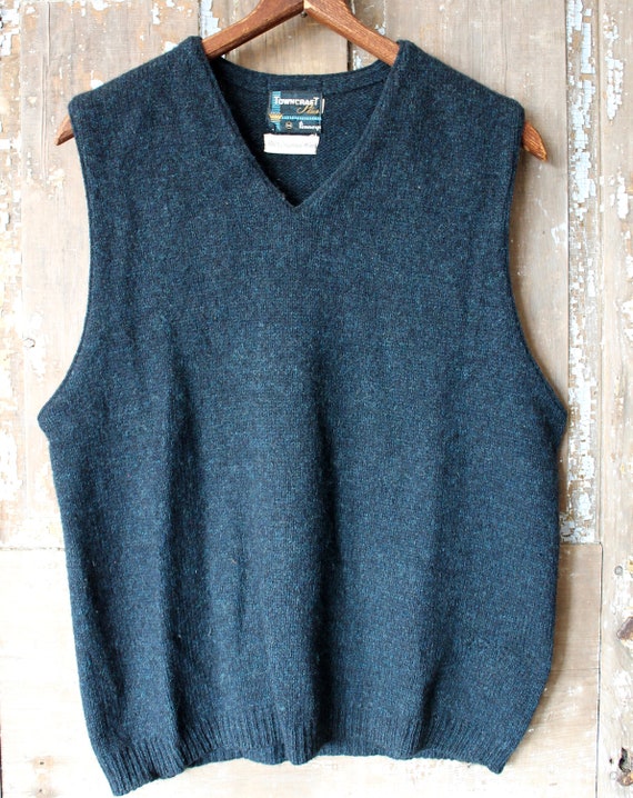 JC Penney Sweater 1950's Vest men's medium