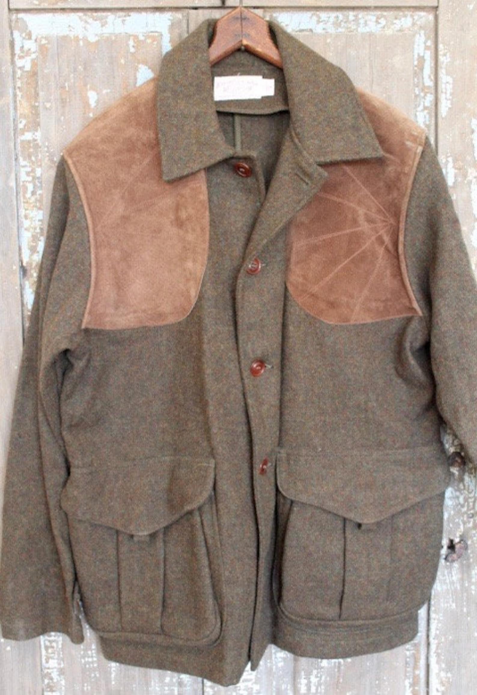 Vintage FILSON DEADSTOCK WOOL Shooting Jacket Men's Medium Etsy