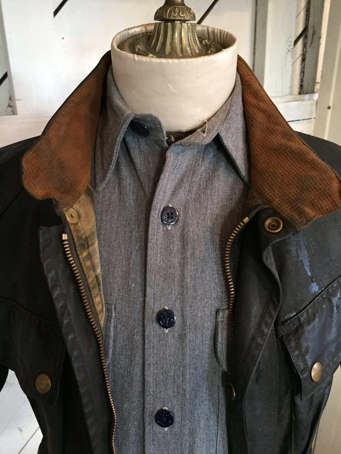 Belstaff Trialmaster Vintage Waxed Cotton Motorcycle Jacket Etsy