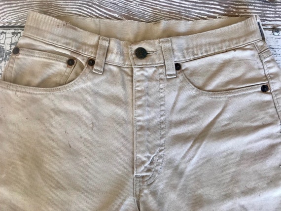 Vintage 1960's Levi's woman's cord cutoffs