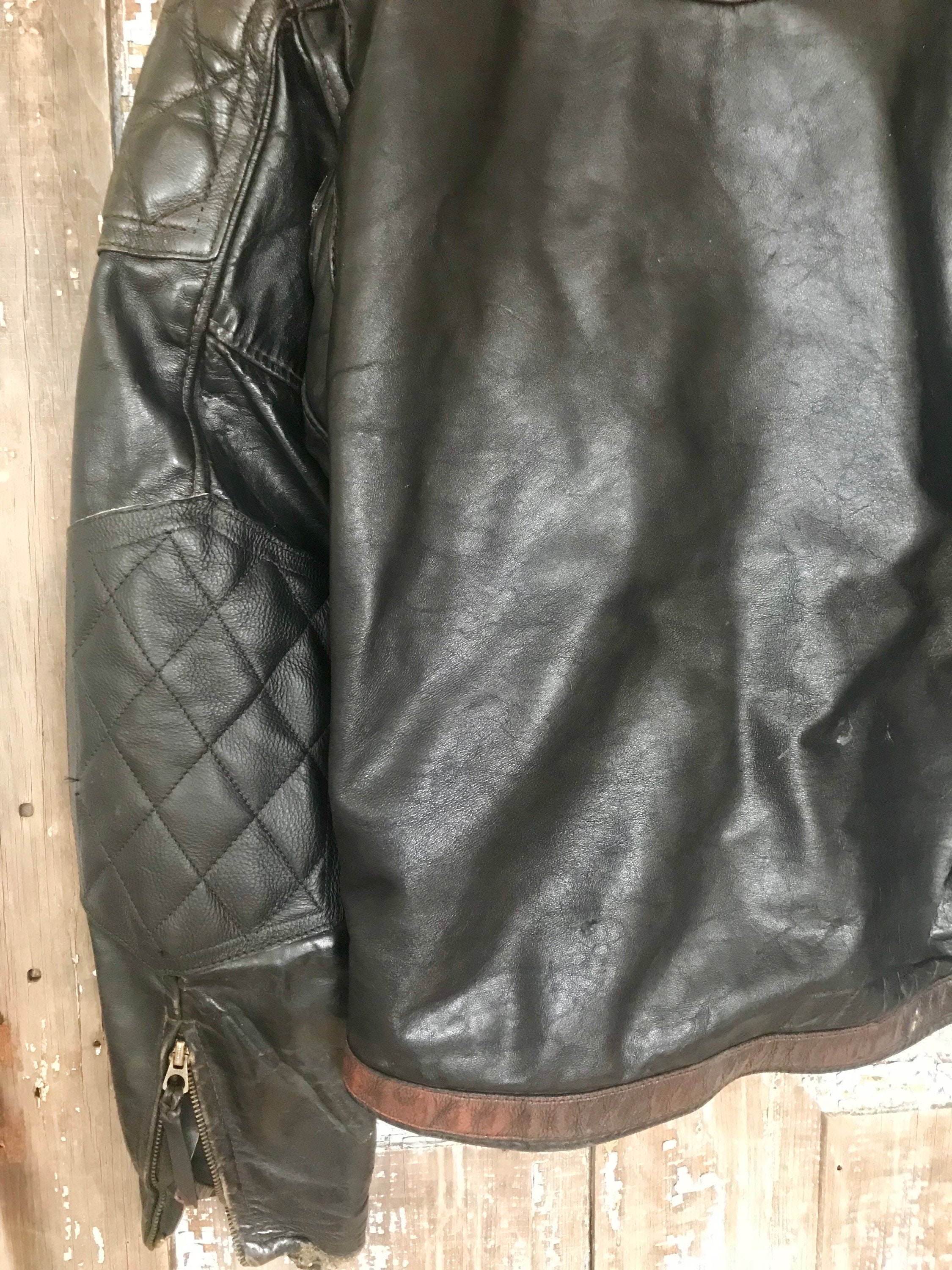 Langlitz Cascade Vintage Leather Motorcycle Jkt.men's | Etsy