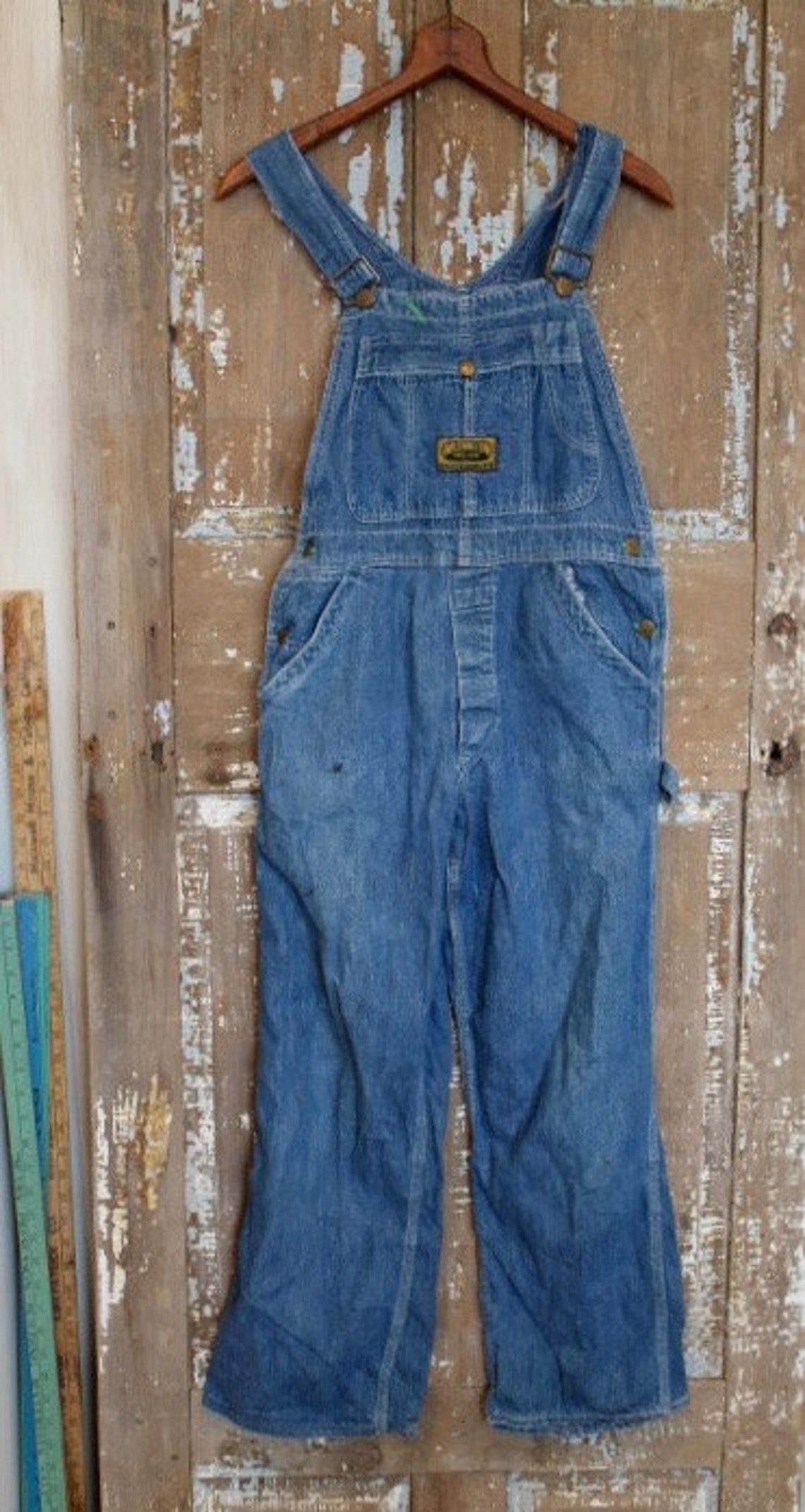 Washington Dee Cee 60's Vintage Denim Overalls Size | Etsy