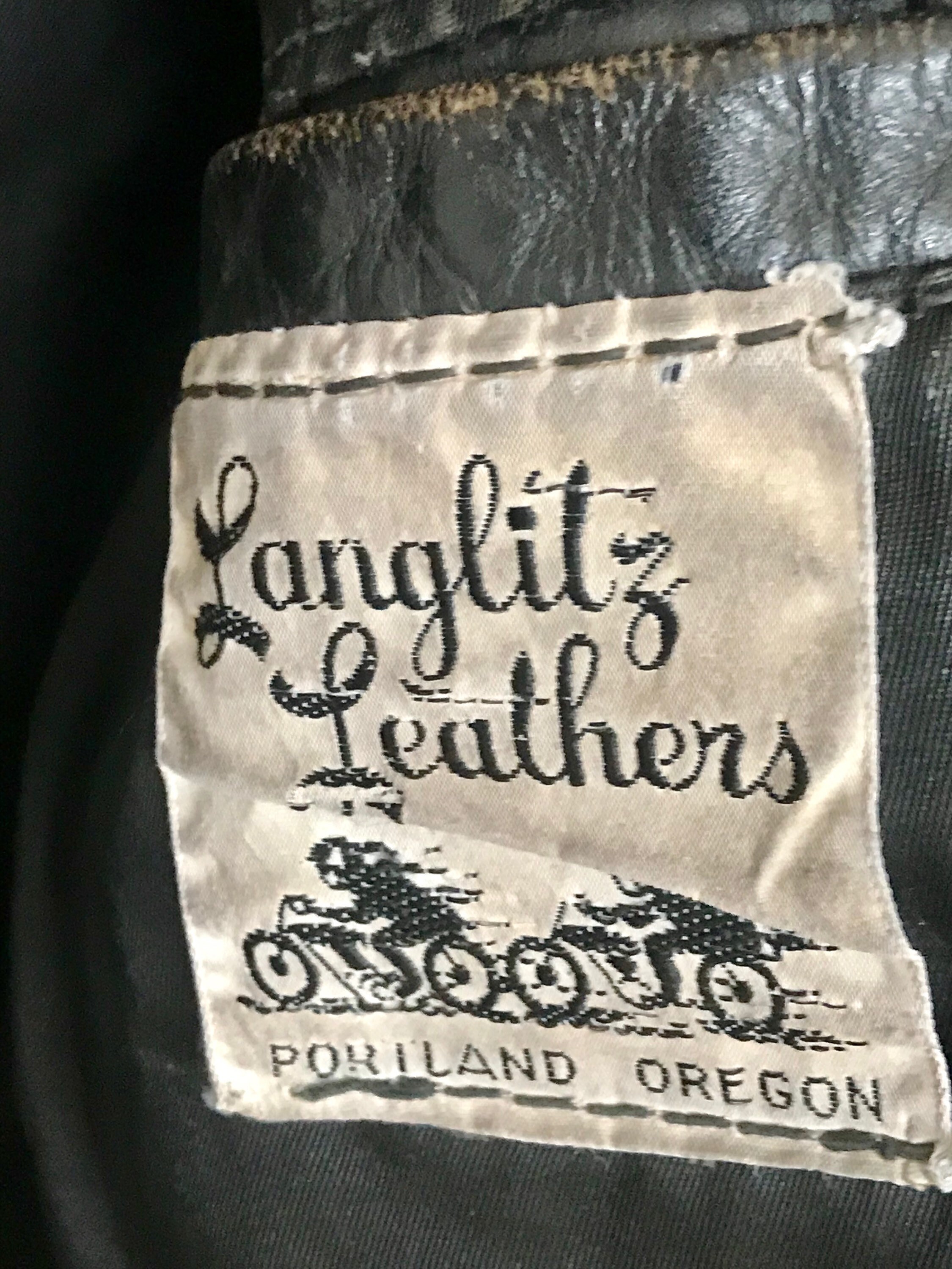 Langlitz Cascade Vintage Leather Motorcycle Jkt.Men's | Etsy