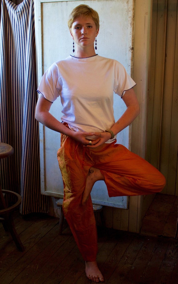 Silk Pajama Pants Woman's